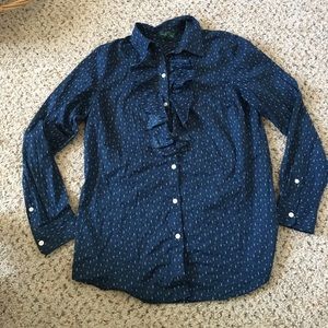 Ralph Lauren button down blouse